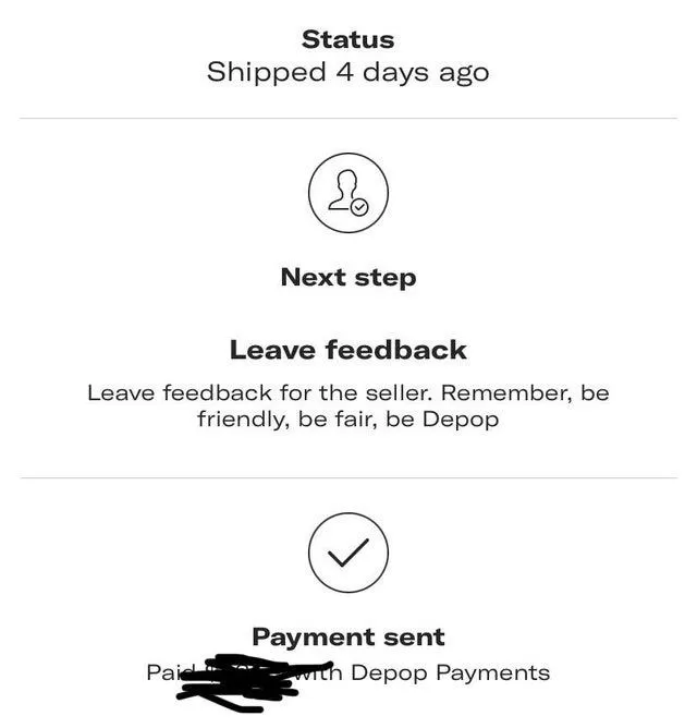 How to Leave Feedback on Depop photo 3