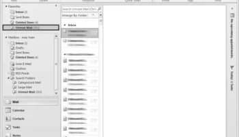 How to view unread emails in outlook deleted? photo 3