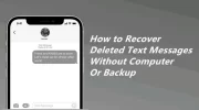 Recover deleted text messages iphone without computer or backup? image 3