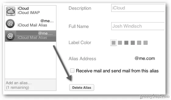 How to delete apple id alias? photo 3